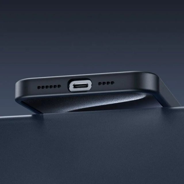 Hoco Knight magnetic protective case AS7 Чехол с поддержкой MagSafe для iPhone 16 Pro Max — изображение 6