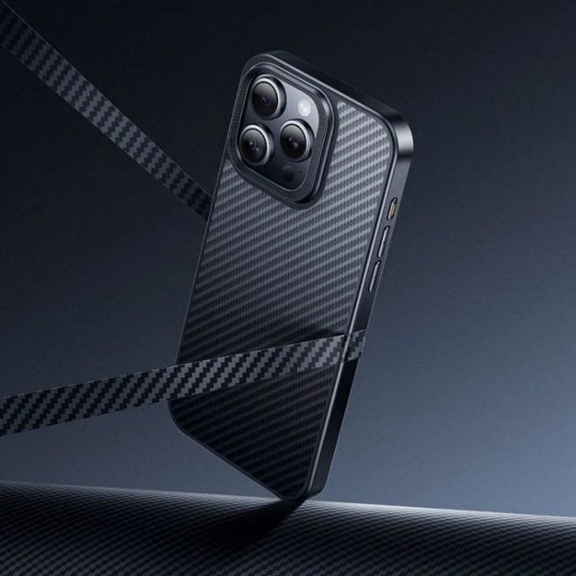 Hoco Knight magnetic protective case AS7 Чехол с поддержкой MagSafe для iPhone 16 Pro Max — изображение 3